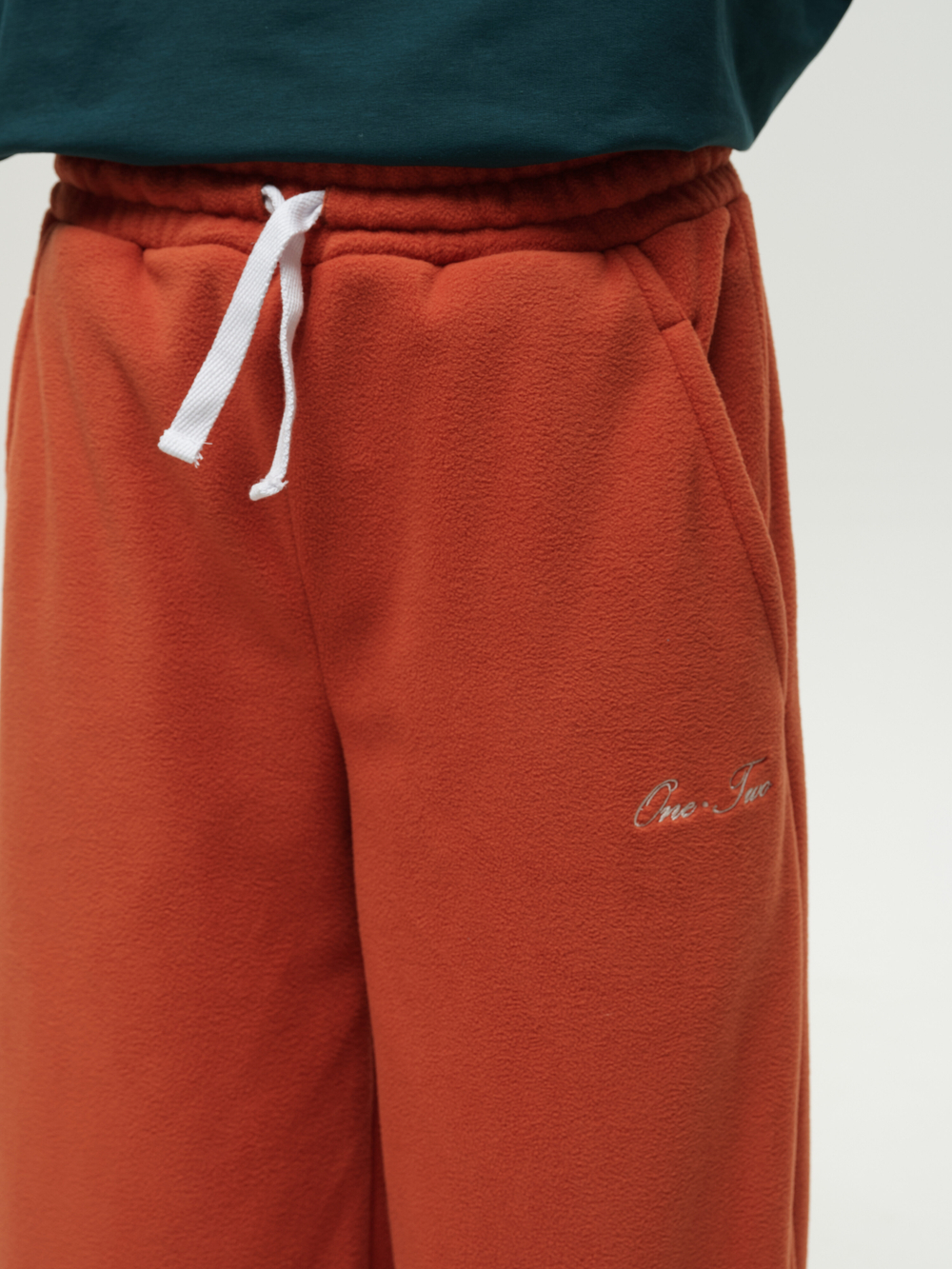 Drawstring Sweatpants Orange