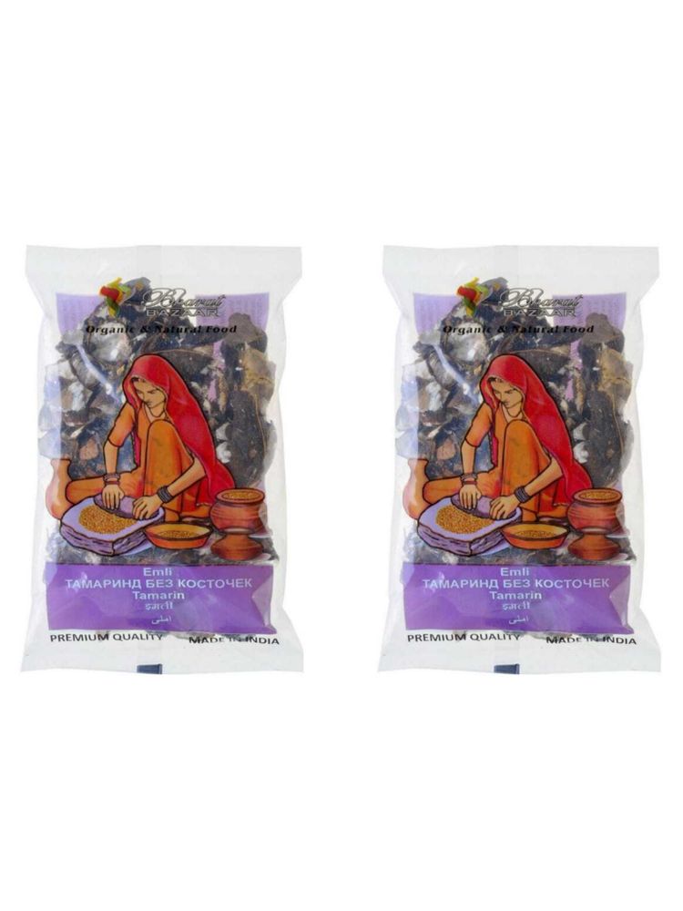 Bharat BAZAAR Tamarind Тамаринд без косточек, 100 г, 2 шт