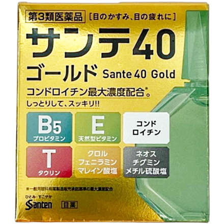 Капли для глаз возрастные Sante 40 Gold