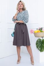 ПЛАТЬЕ СИВИЛЬЯ (БИРЮЗА) Bellovera (Акция)