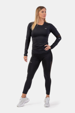 Лонгслив LONG SLEEVE SMART POCKET SPORTY TOP 418 Черный