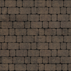 Тротуарная плитка Арена - Листопад гранит Шелковица, комплект из 2 видов плит