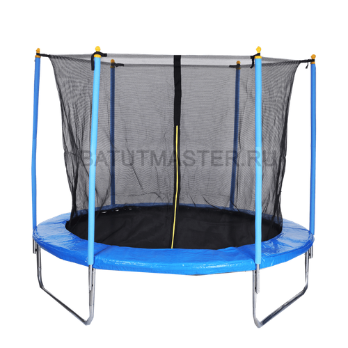 Детский батут для дома с сеткой диаметр 8 фт внутренняя сетка