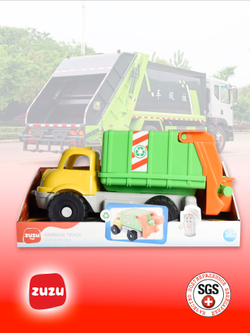 Машинка Мусовороз - игрушечные машинки для мальчиков с раннего возраста