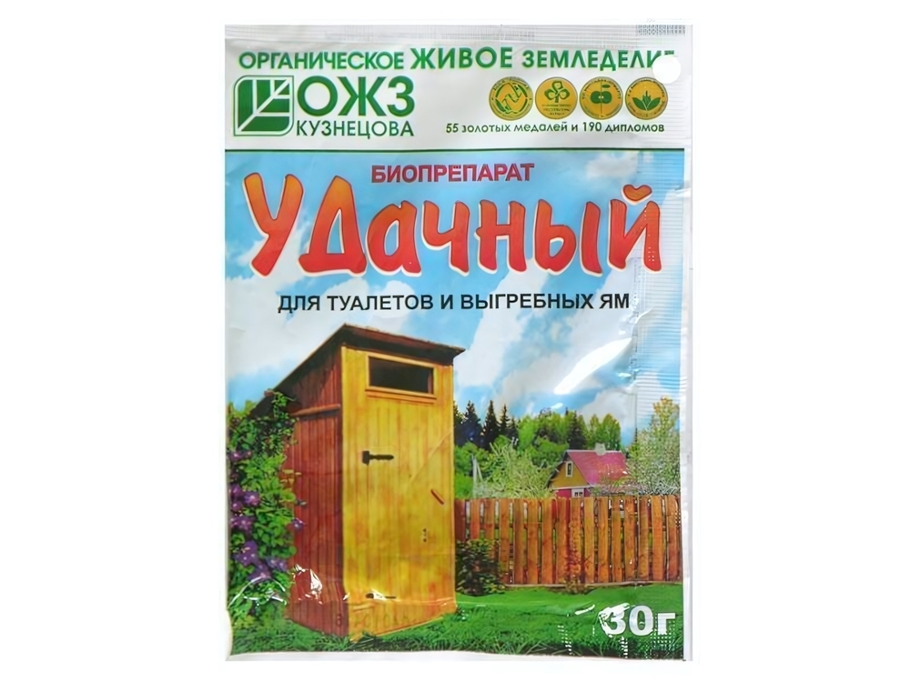 Препарат-био для загородных туалетов Удачный 30гр