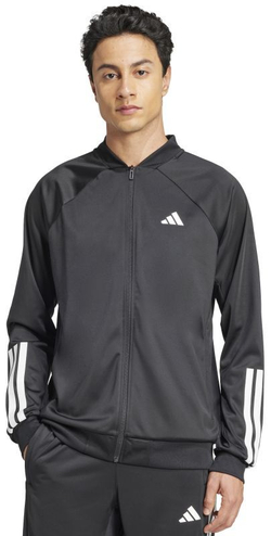 Мужская теннисная кофта Adidas 3 stripes Knit - черный