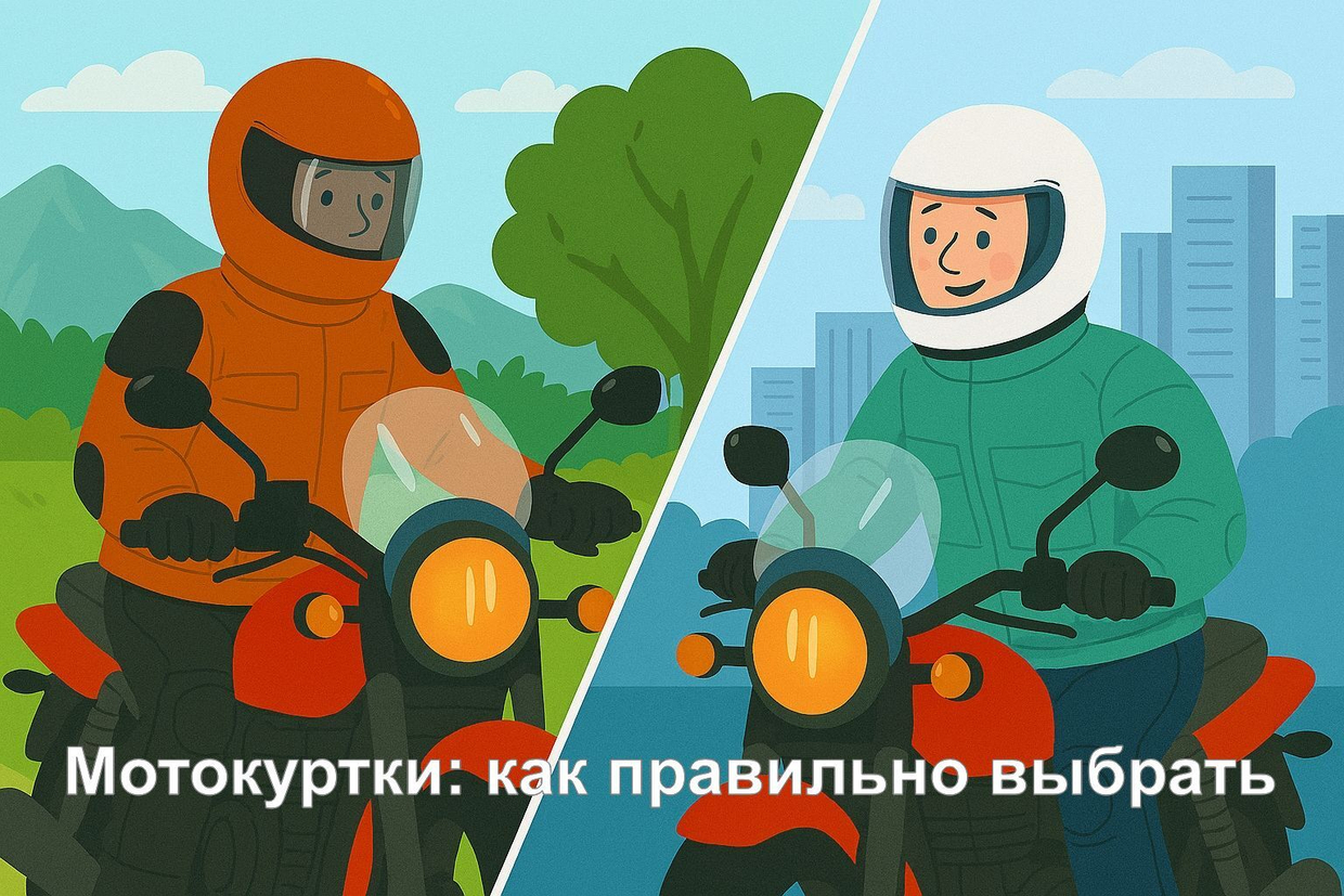 Какие мотокуртки бывают и как правильно выбрать