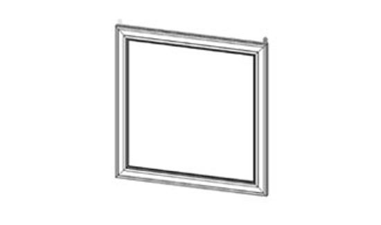 Зеркало АФИНА рамочное