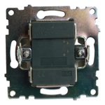 Выключатель 1-клавишный (механизм) 250В, 10А, серия Катрин, графит, GLS10-7103-06 49410