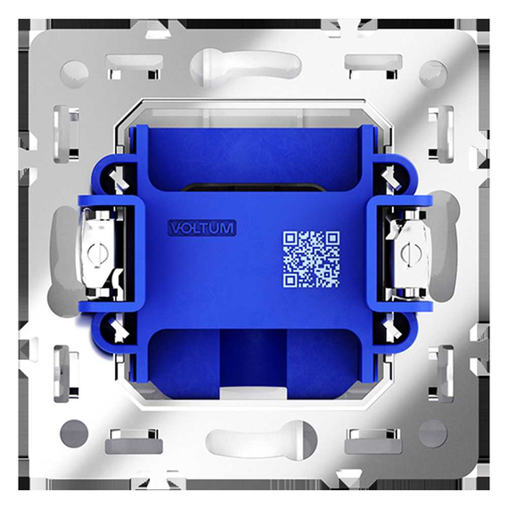 Вывод кабеля Voltum S70, (белый матовый) VLS080202