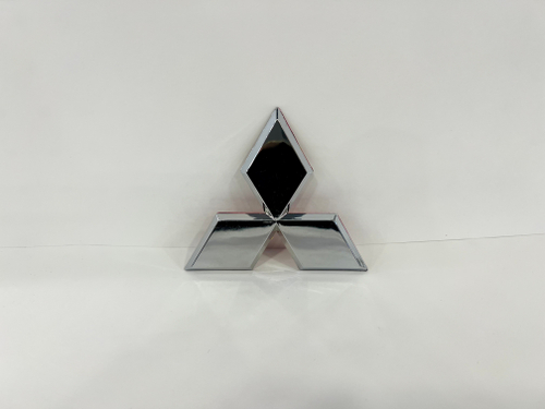 HH-105 / Логотип (шильдик, надпись, эмблема) "Mitsubishi" 11.5 см для крышки багажника / решетки радиатора / капота (1 шт.)