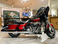 CVO STREET GLIDE 2021 Sunset Orange Fade & Sunset Black