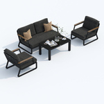 Лаунж зона Ideal Patio ЭСТИВО маренго - каркас карбон