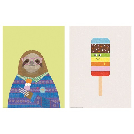 IKEA BILD  (ИКЕА БИЛД)  -  Плакат, ледяной леденец, 30x40 см