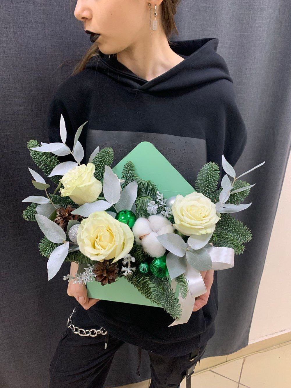 Композиция "Морозное утро"