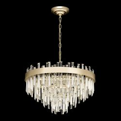 Citilux Лаура CL301292 Люстра хрустальная подвесная Шампань