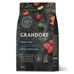 Сухой корм Grandorf Fresh с ягненком и бататом для стерилизованных кошек 400 гр (Грандорф Фрэш)