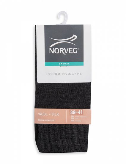 Термоноски мужские Norveg Wool+Silk (9WSM)
