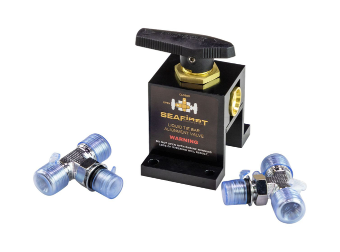 Клапан перепускной для совместного использования 2-х ГРС (3/8), Sea First