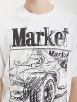 Мужская Футболка Scribbled Formula Uv