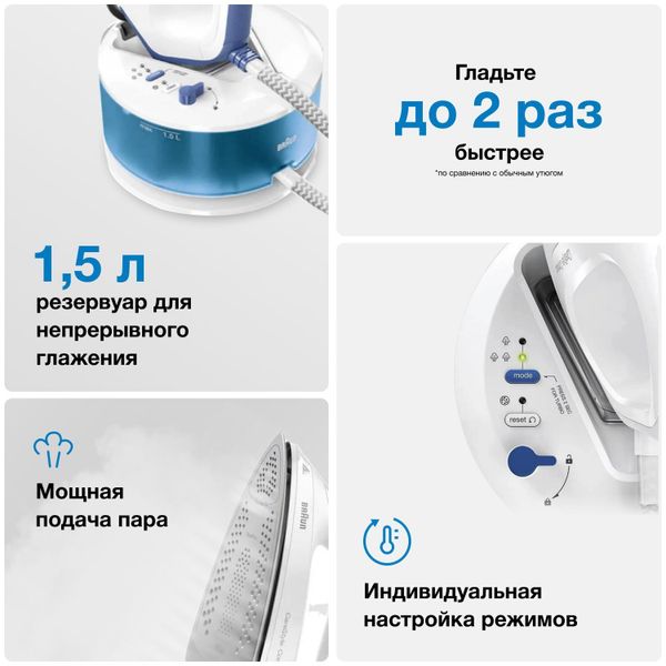 Парогенератор Braun CareStyle Compact IS2143BL