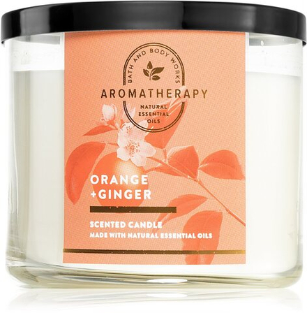 Bath & Body Works Orange & Ginger - ароматическая свеча /   411  g  / GTIN 667555960175