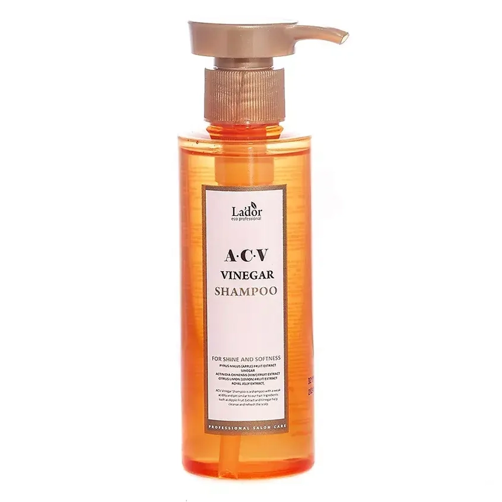 Lador Шампунь с яблочным уксусом для блеска волос - Vinegar shampoo acv
