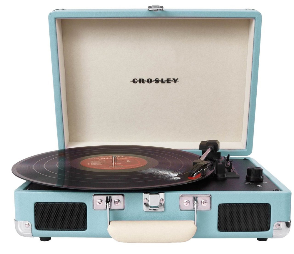 Проигрыватель Винила Crosley Cruiser Deluxe Turquoise