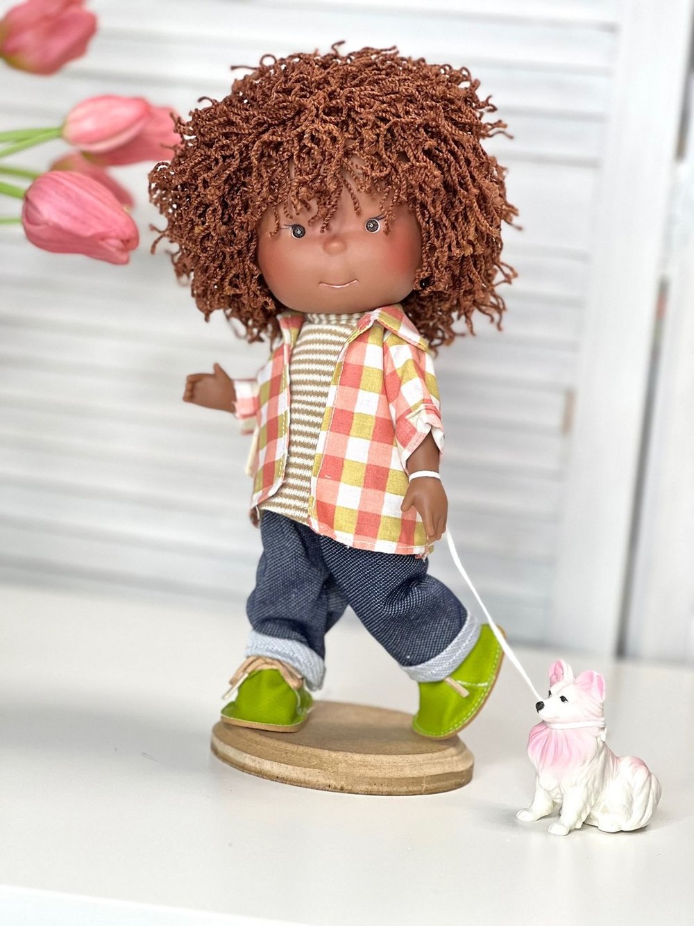 Кукла Nines виниловая 30см PIPPO шарнирная (2902K)