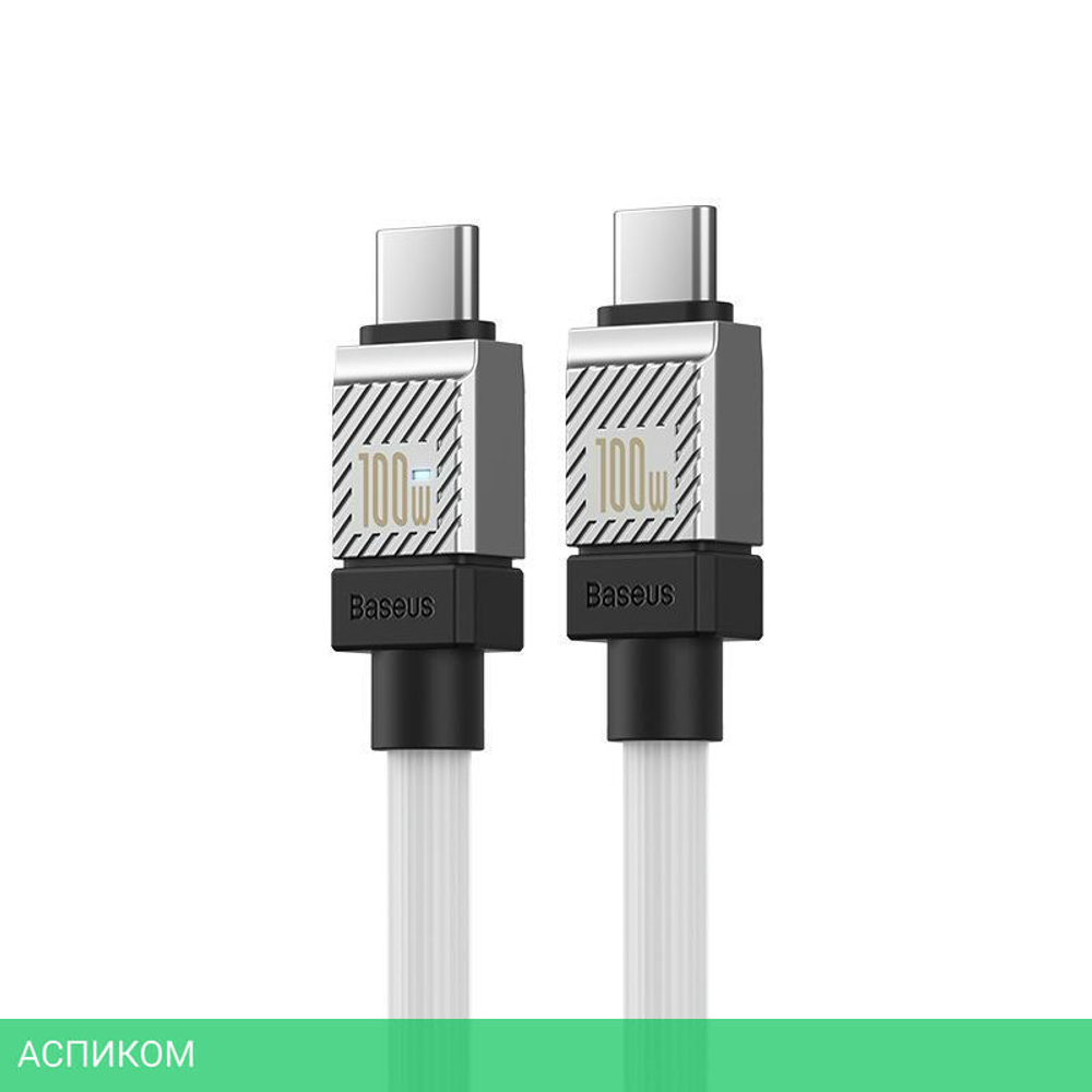 Кабель Baseus CoolPlay 1m White (CAKW000202)