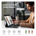 Переходник USB Type C - Audio 3.5mm UGREEN 30632