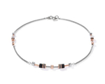 Колье-трансформер 4-in-1 сотуар Coeur de Lion Rosegold-Silver 5008/10-1631