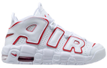 Кроссовки Nike Air More Uptempo White Varsity Red Outline" (Женская размерная сетка)