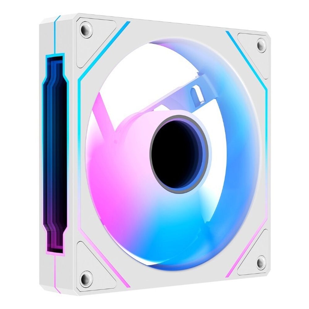 Вентилятор для корпуса Ocypus Gamma F12 WH ARGB, 120x120x25mm, 4-PIN PWM, 800-1600 RPM, 31 DBA