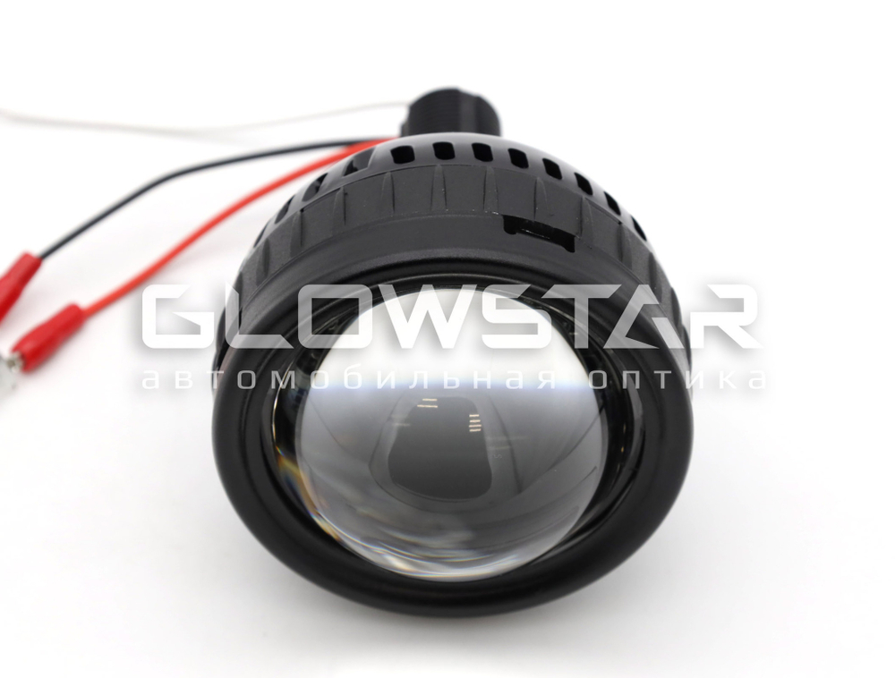 Светодиодные модули LED Aozoom S40 Laser Chip (ALPD-04 PRO) дальнего света с DRL, под маски 3.0 дюйма, крепеж H7/H4, 21Вт (комплект, 2шт)