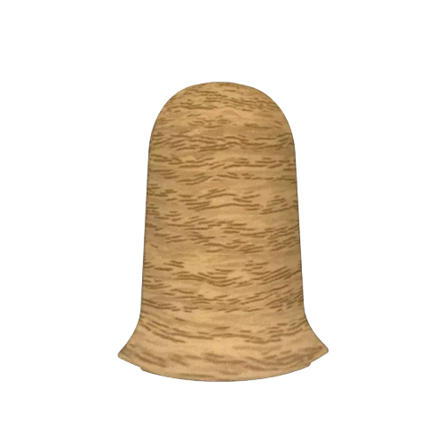 Угол наружный с крепежом для плинтуса 55 мм "Идеал Классик" 217 Дуб темный