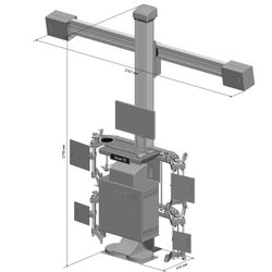 SIVIK ЗЕНИТ-3D ТЛ2ПС Стенд регулировки развала схождения