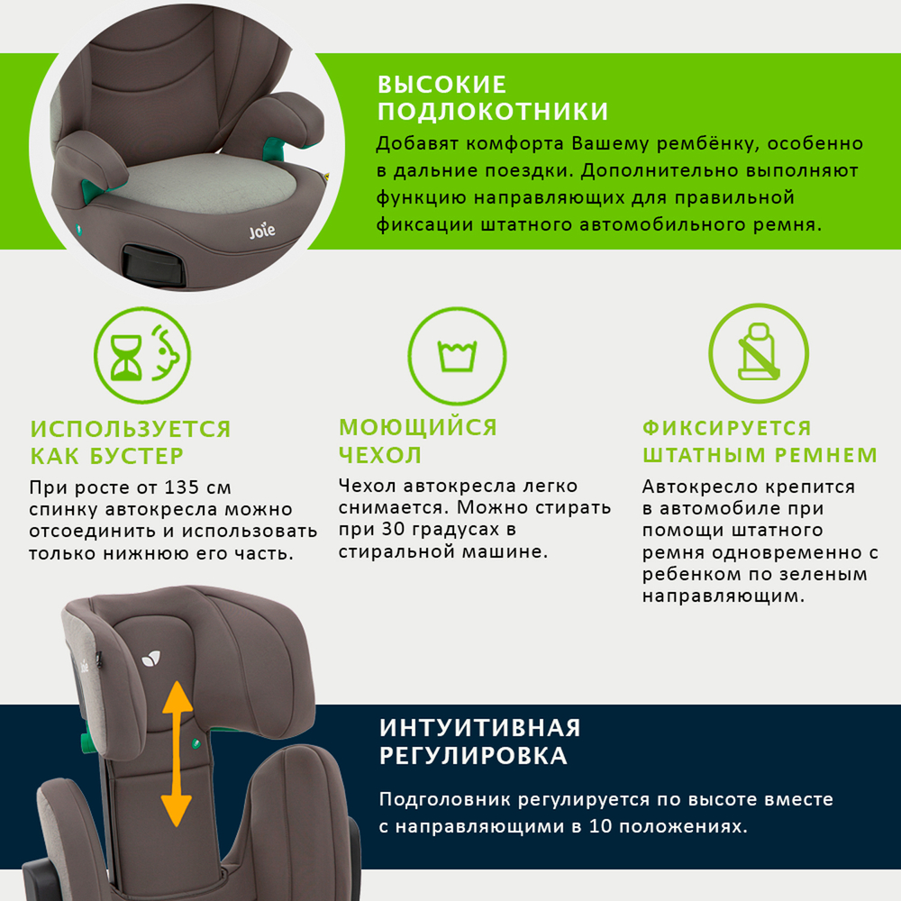 Детское автокресло Joie I-Trillo