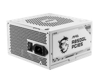 Блок питания MSI  850W, MAG A850GL PCIE5 WHITE, Full Modular, ATX, 80+ GOLD, >90%, Fan 120mm, Белый