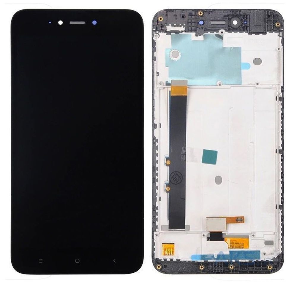 Дисплей для Xiaomi Redmi Note 5A Prime модуль Черный - Ориг