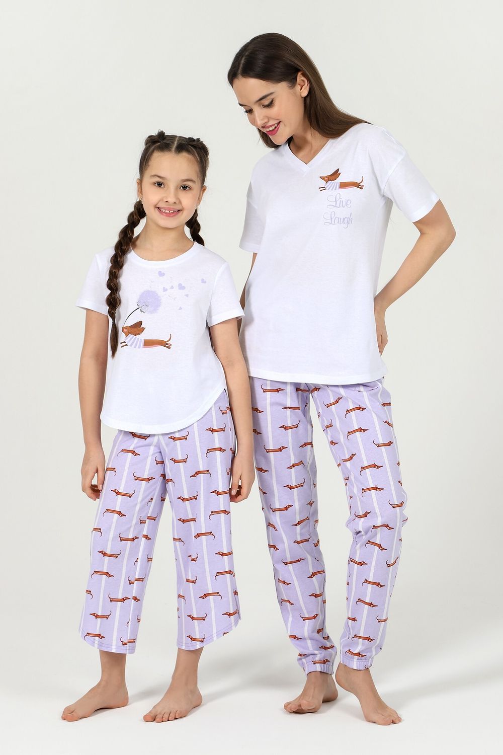 Костюм для девочки Таксы-1 Виотекс БЕЛЫЙ