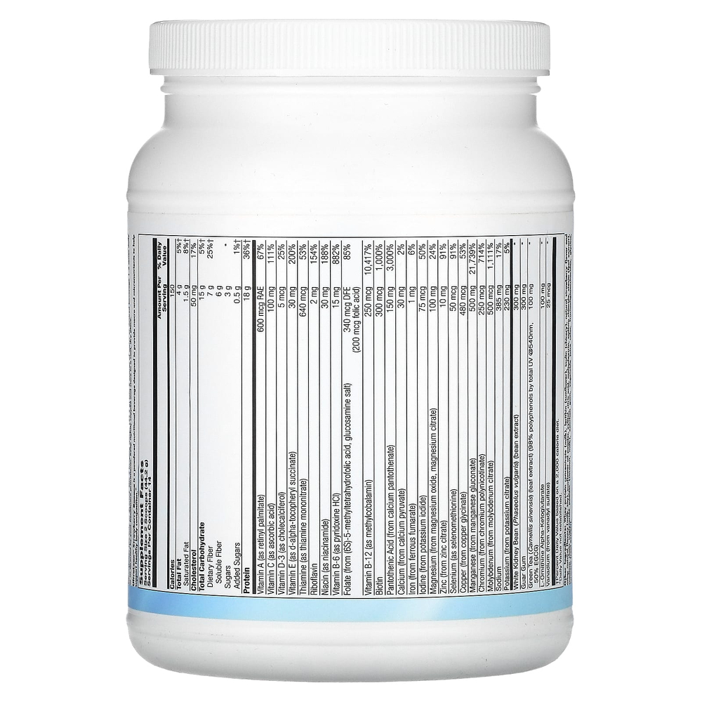 Nutra BioGenesis, UltraLean, натуральная клубника и банан, 619 г (1 фунт, 5,8 унции)