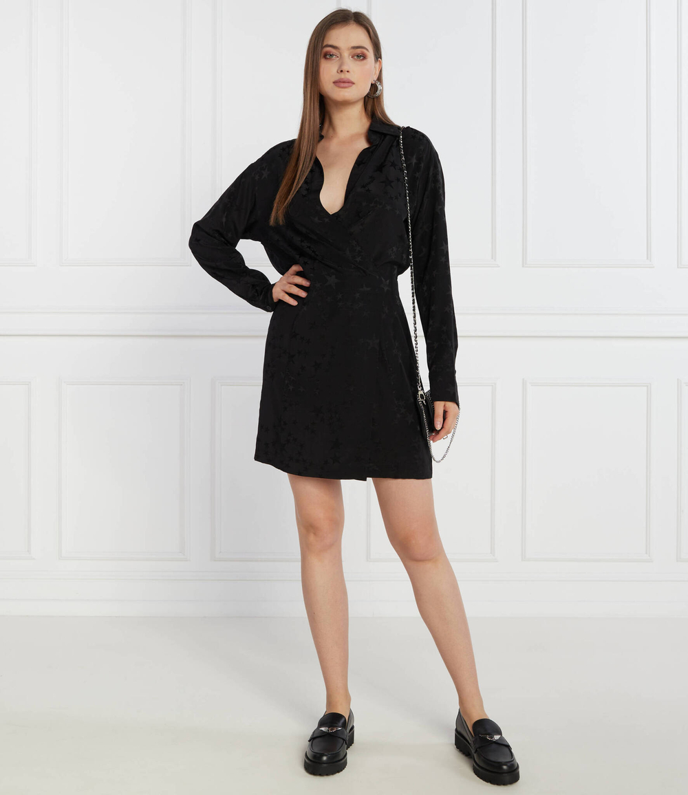 Шелковое платье Zadig&amp;Voltaire - черный(WWDR01275)