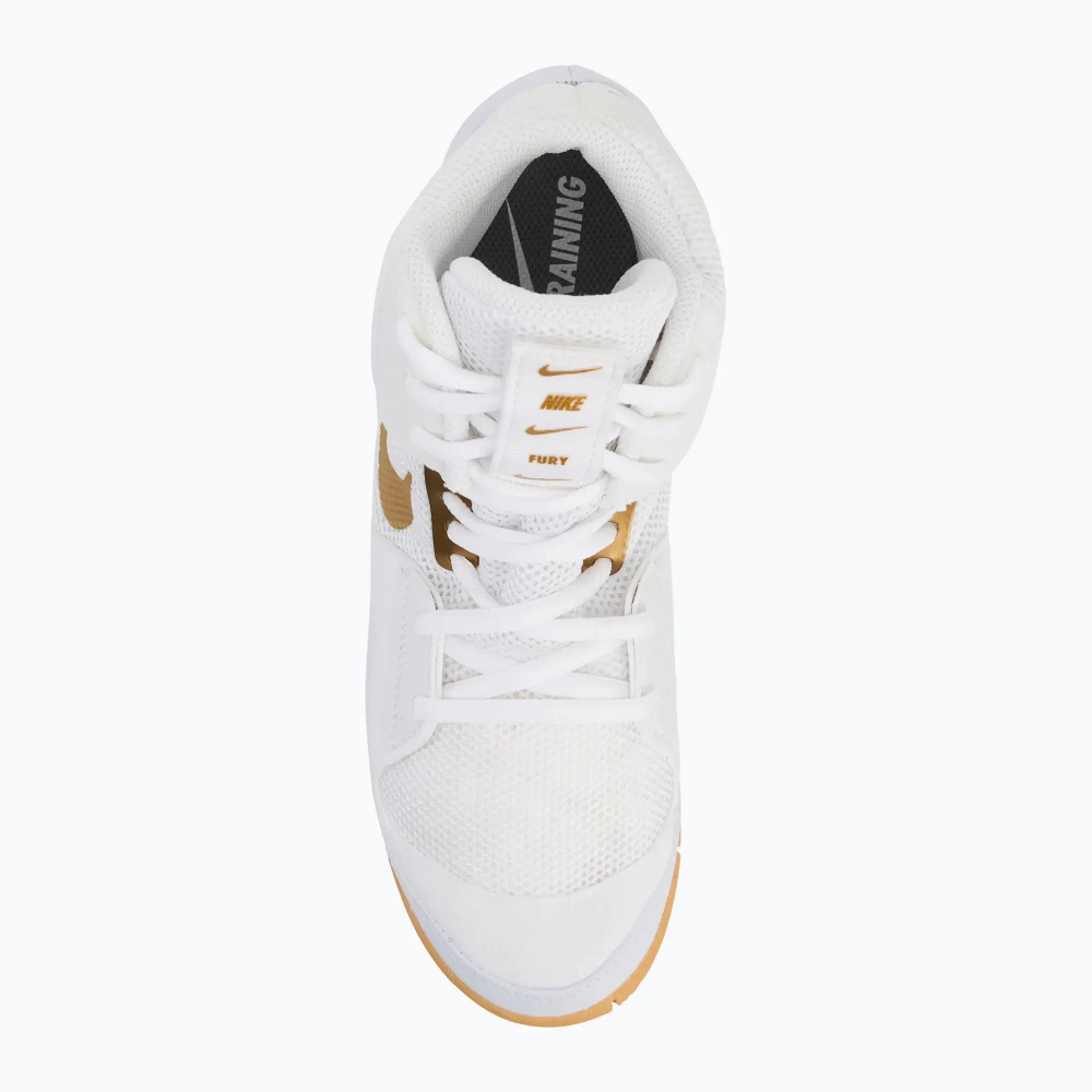 Борцовки Nike Fury white/metallic gold