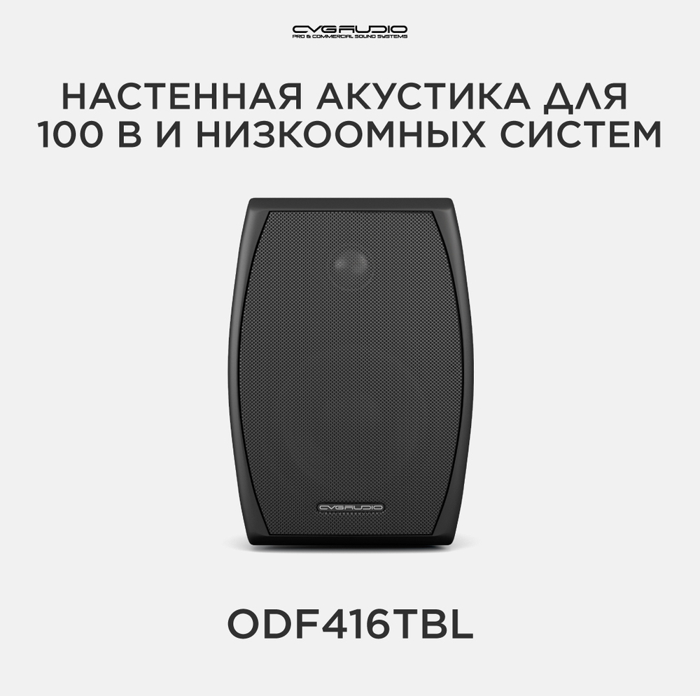 CVGAUDIO ODF416TBL Двухполосная настенная акустическая система
