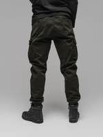 Брюки карго флисовые