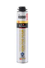 Пена монтажная "KUDO TREND 65++", Зимняя (-23), 1000мл/950г