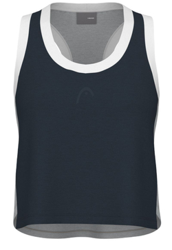Топ теннисный Head Play Crop Top - Blue