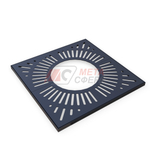 Приствольная решётка Лучи квадрат