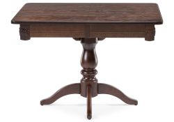 Стол Матис 110(150)х90х76 орех темный